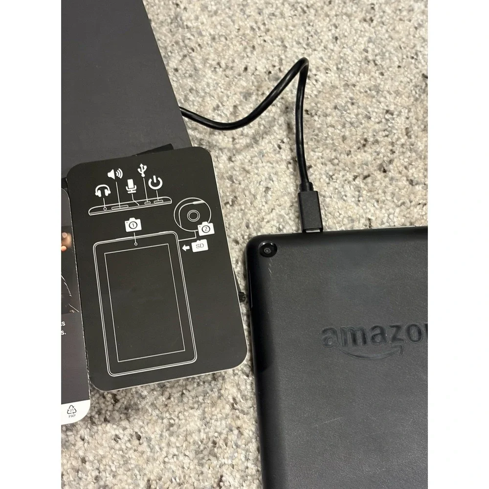 Amazon Kindle Fire 5th Gen Model Black 8GB *WORKING! Perfect